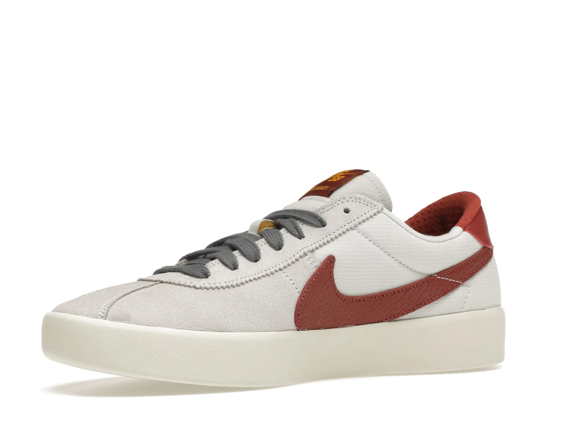Фото № 3 с приближением к товару «‎Nike SB Bruin React Grey Team Red»