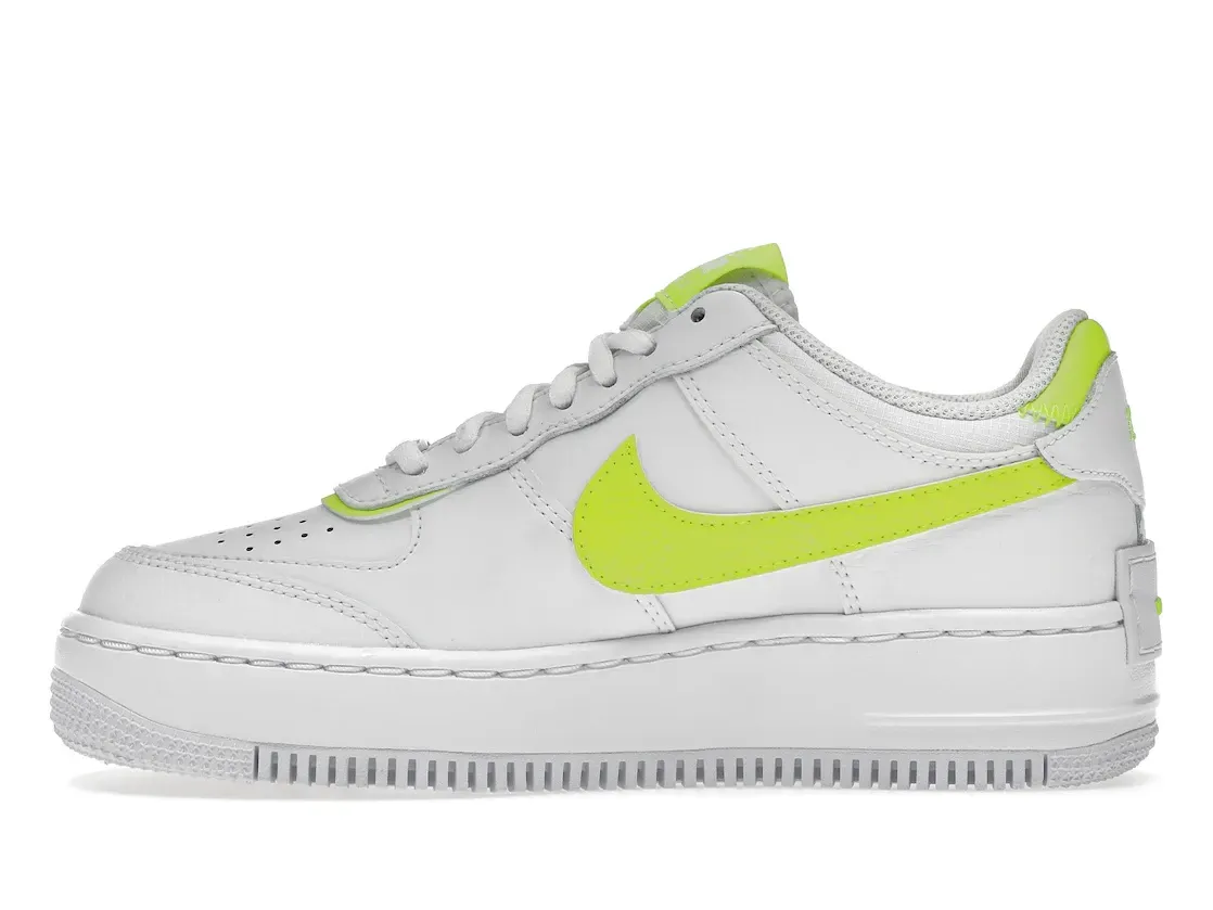 Фото № 3 с приближением к товару «‎Nike Air Force 1 Low Shadow White Lemon »