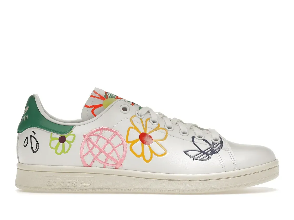 Фото № 1 с приближением к товару «‎adidas Stan Smith Primegreen Floral »