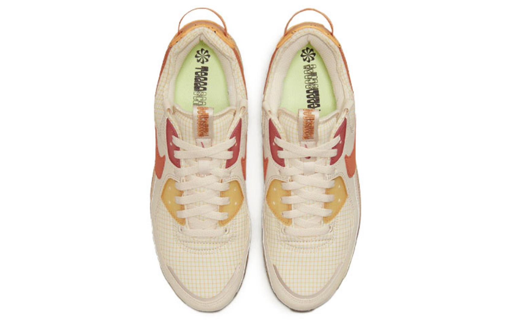 Фото № 4 с приближением к товару «‎Nike Air Max 90 Terrascape Running Shoes Fuel Orange»