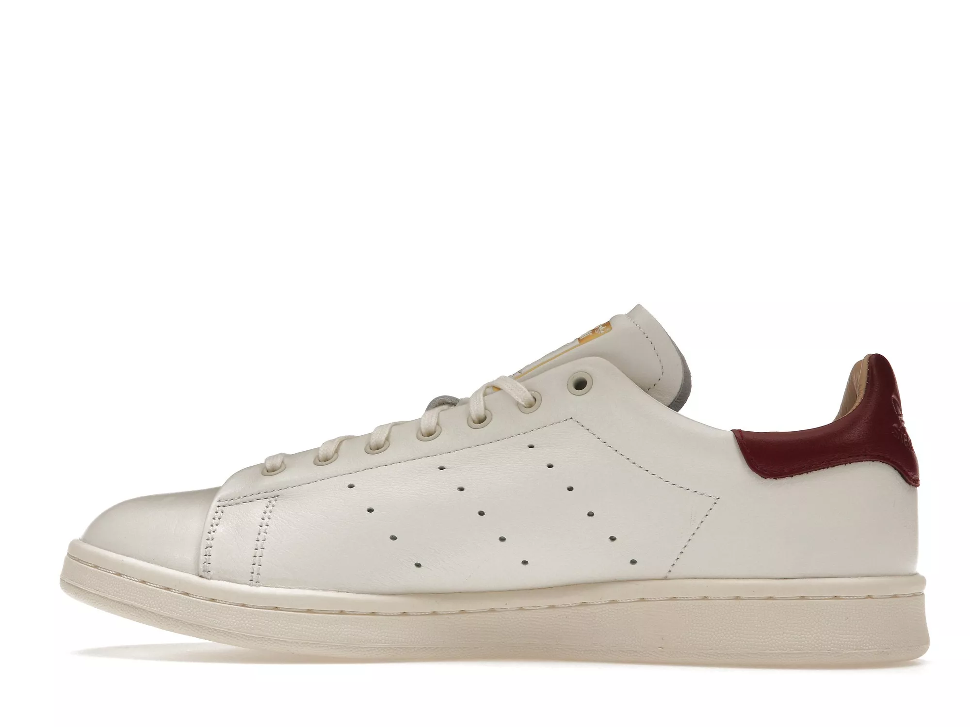 Фото № 4 с приближением к товару «‎adidas Stan Smith Lux White Burgundy»