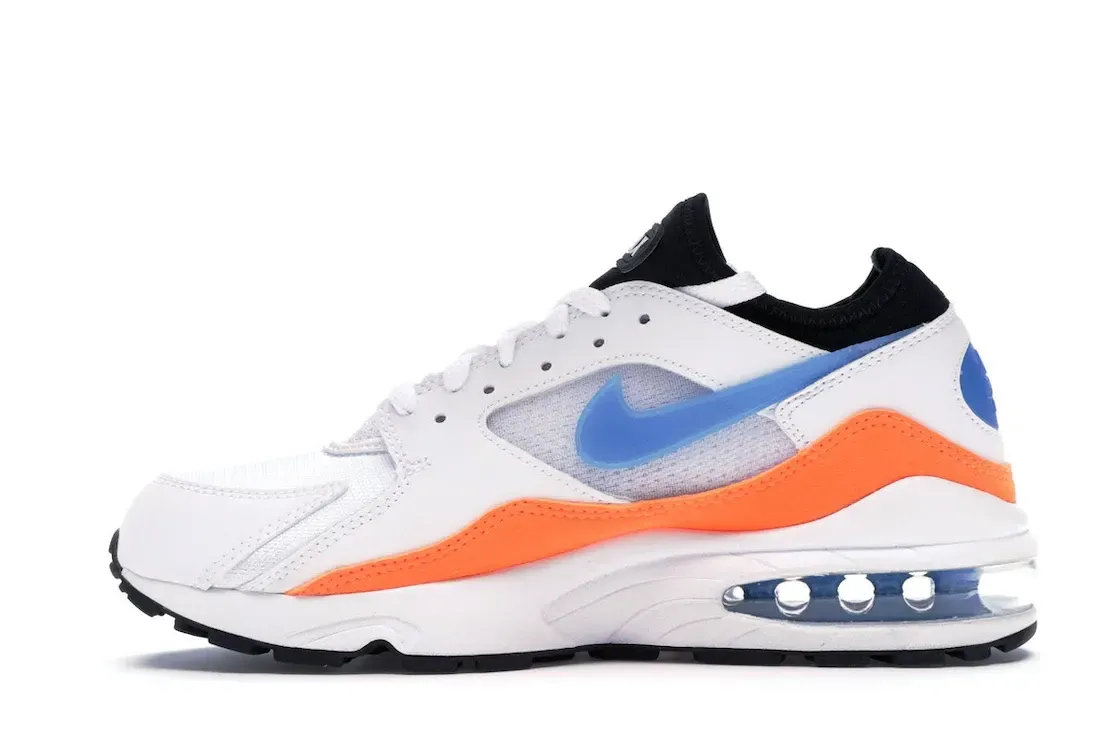 Фото № 3 с приближением к товару «‎Nike Air Max 93 Nebula Blue Orange»