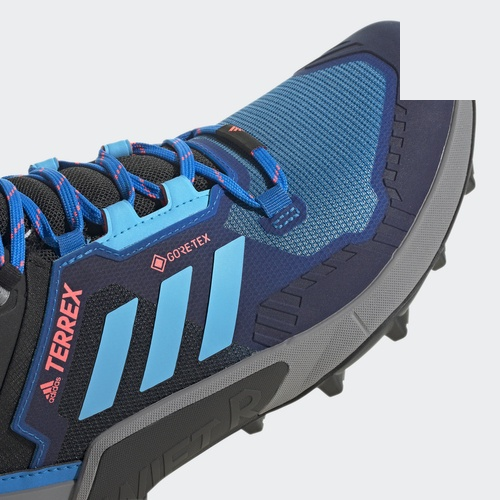 Фото № 3 с приближением к товару «‎adidas Terrex Swift R3 Mid Gore-tex Hiking Outdoor Shoes BlackBlue»