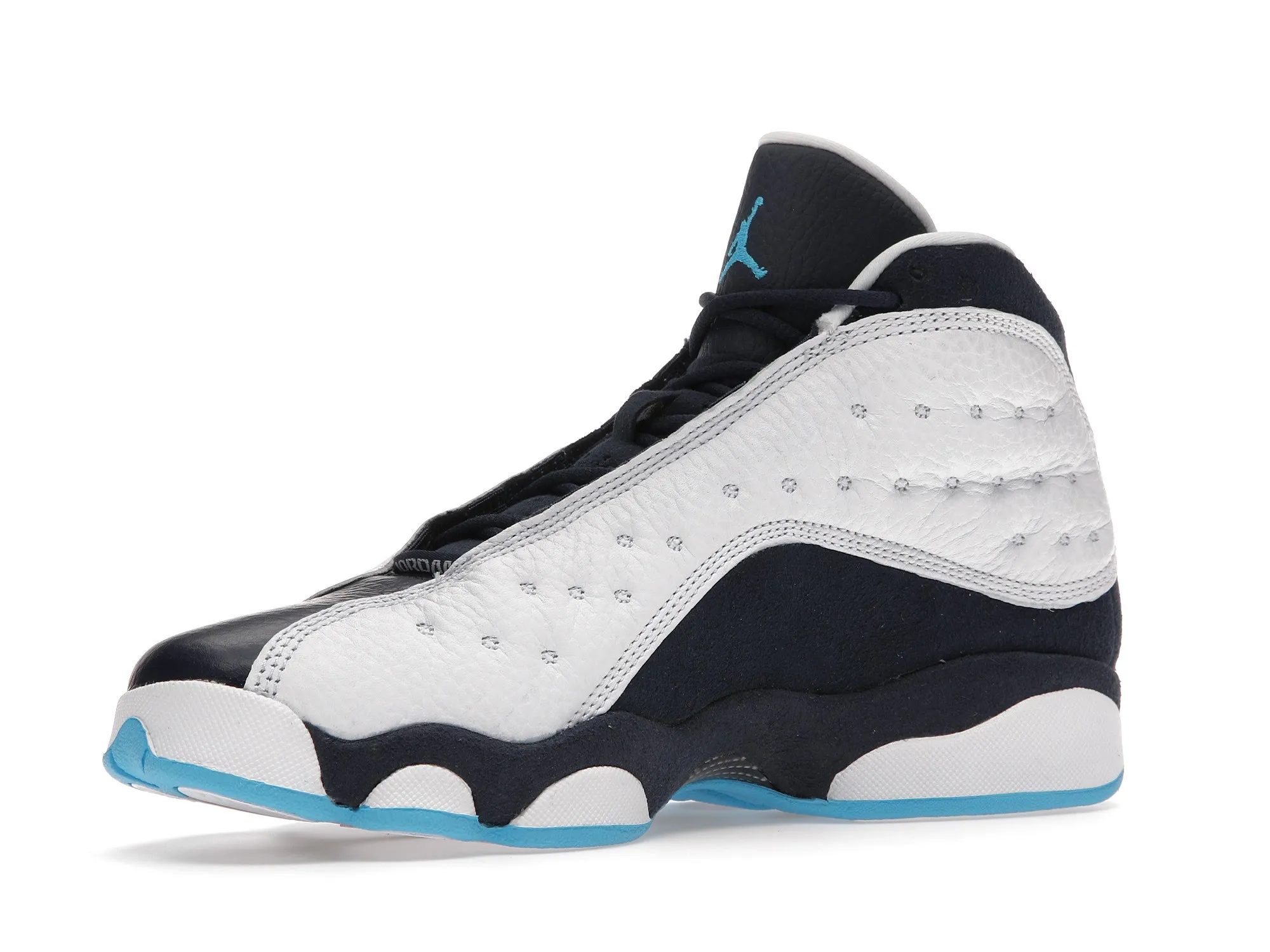 Фото № 5 с приближением к товару «‎Jordan 13 Retro White Obsidian Powder Blue »