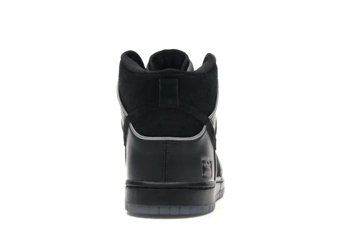 Фото № 4 с приближением к товару «‎Nike SB Dunk High Black Purple Box»