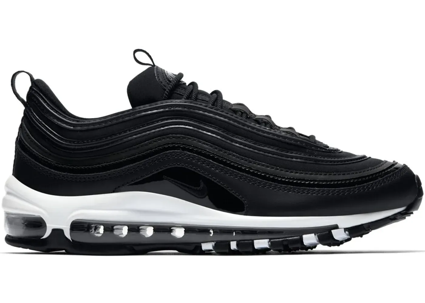 Фото № 1 с приближением к товару «‎Nike Air Max 97 Metallic Leather Black »