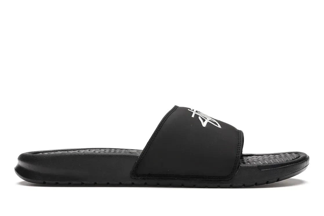 Фото № 1 с приближением к товару «‎Nike Benassi Stussy Black»