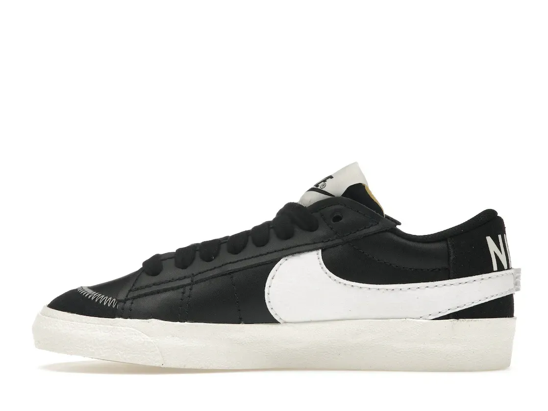 Фото № 3 с приближением к товару «‎Nike Blazer Low 77 Jumbo Black Sail White »