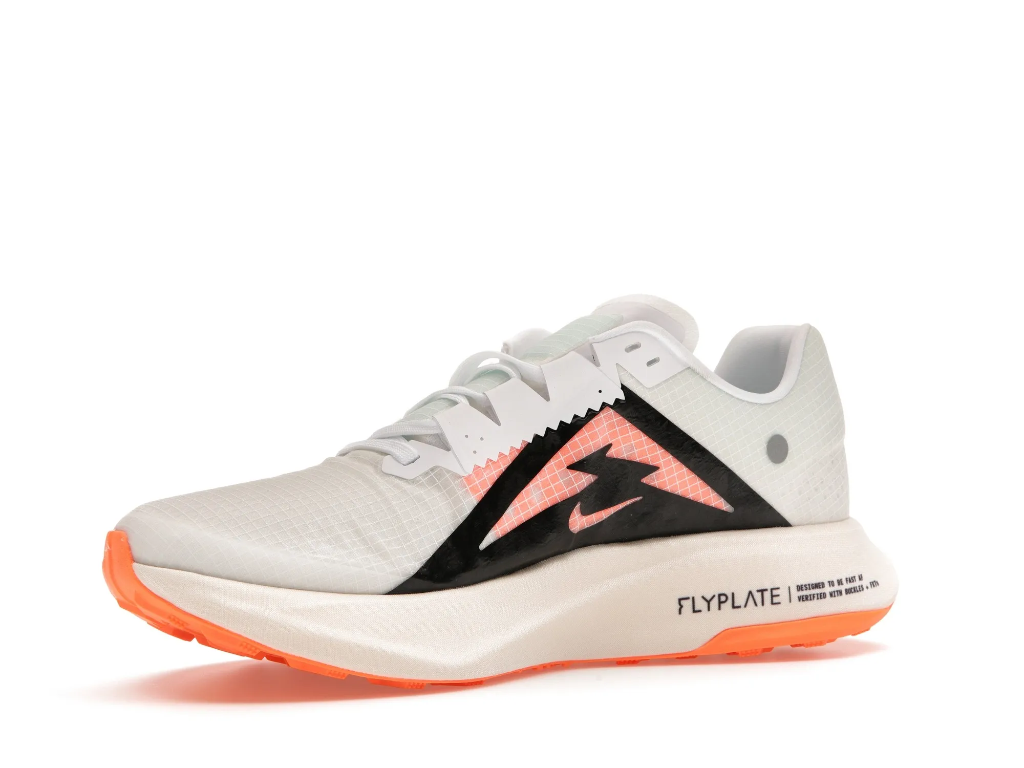 Фото № 3 с приближением к товару «‎Nike ZoomX Ultrafly Trail Prototype Pale Ivory Total Orange»