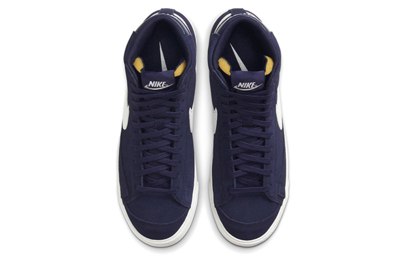 Фото № 4 с приближением к товару «‎Nike Blazer Mid '77 "Navy Suede" Blue»
