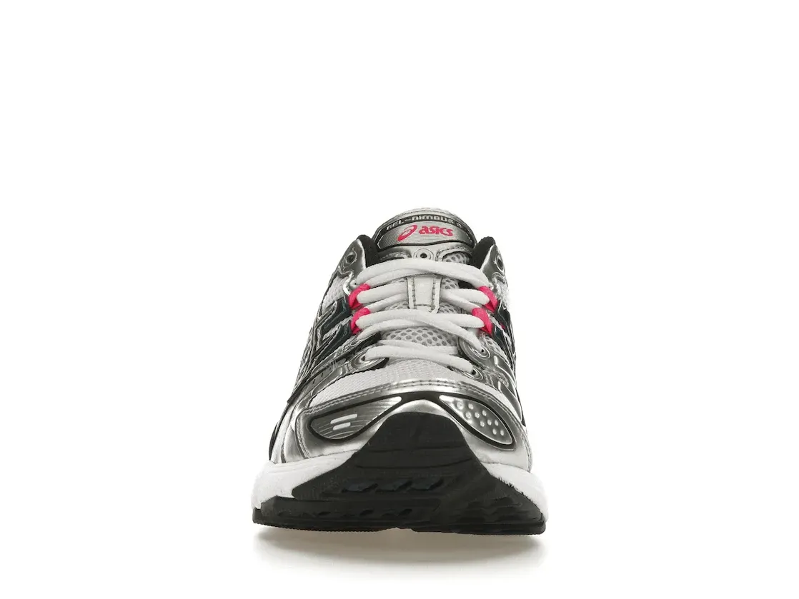 Фото № 2 с приближением к товару «‎ASICS Gel-Nimbus 9 White Pink Glo Teal »