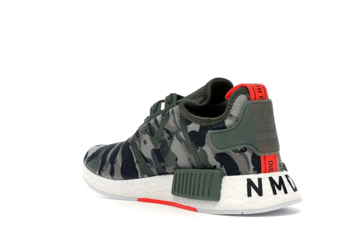 Nmd r1 hot sale green camo