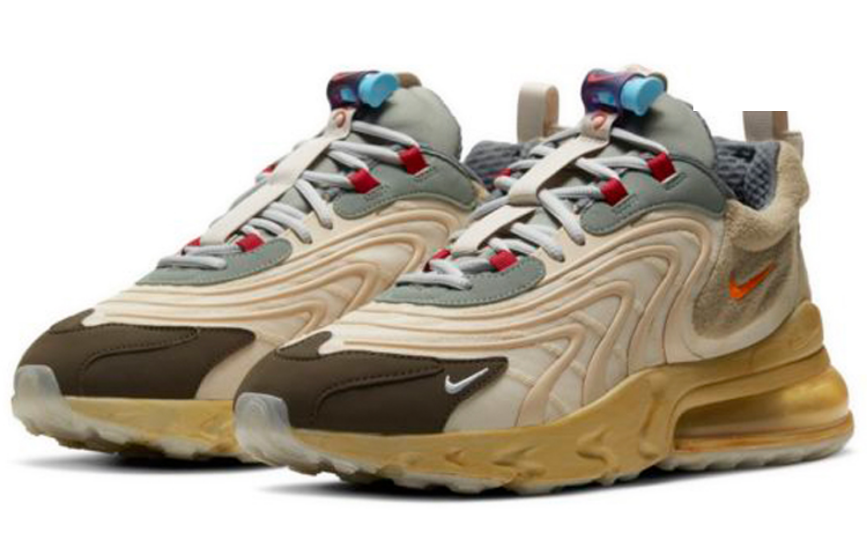 Фото № 3 с приближением к товару «‎Nike Air Max 270 React ENG Travis Scott Cactus Trails»