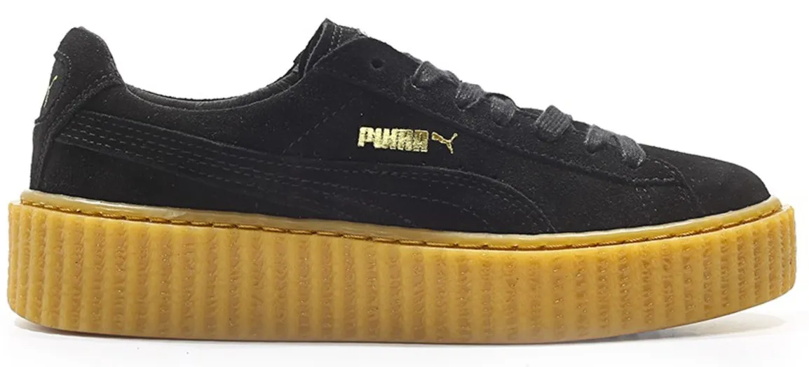 Фото № 1 с приближением к товару «‎Puma Creepers Rihanna Fenty Black Oatmeal »