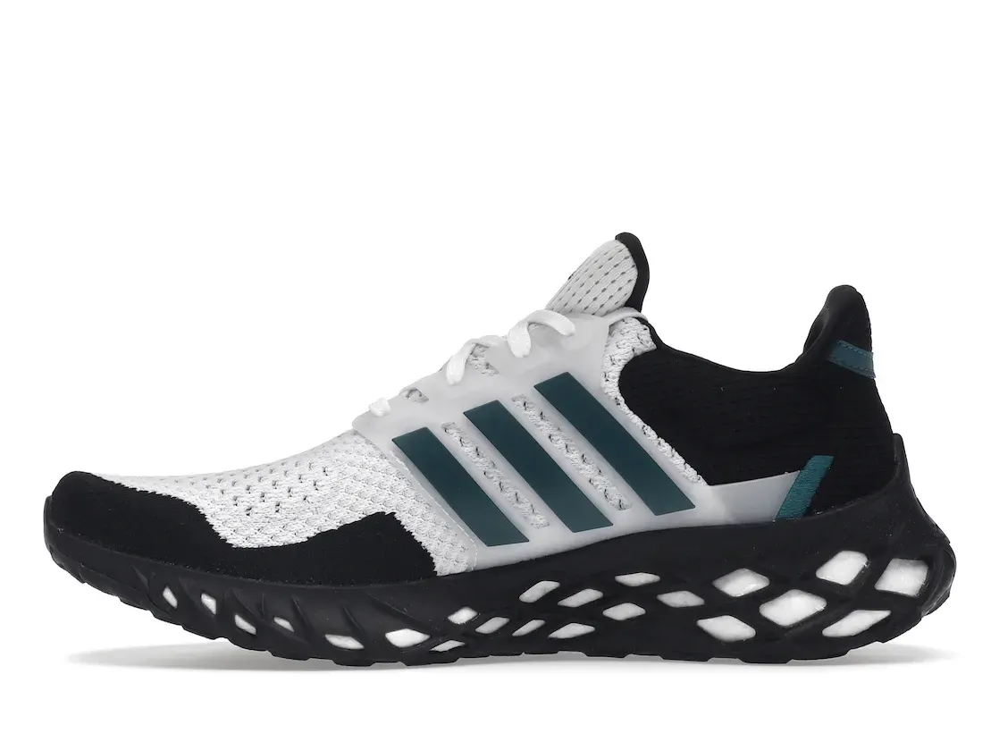 Фото № 3 с приближением к товару «‎adidas Ultra Boost Web DNA White Legacy Teal Black»