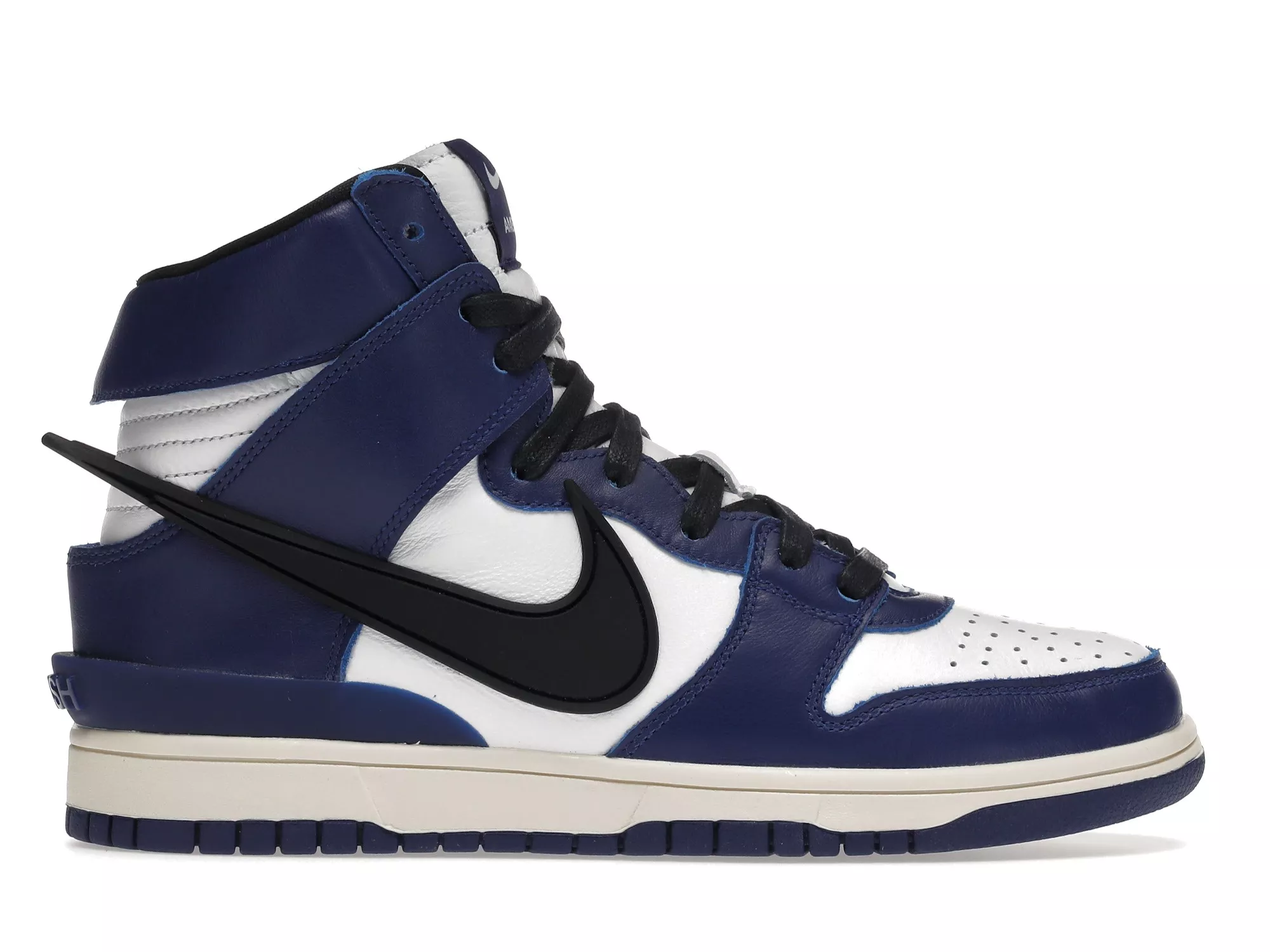 Фото № 1 с приближением к товару «‎Nike Dunk High AMBUSH Deep Royal»