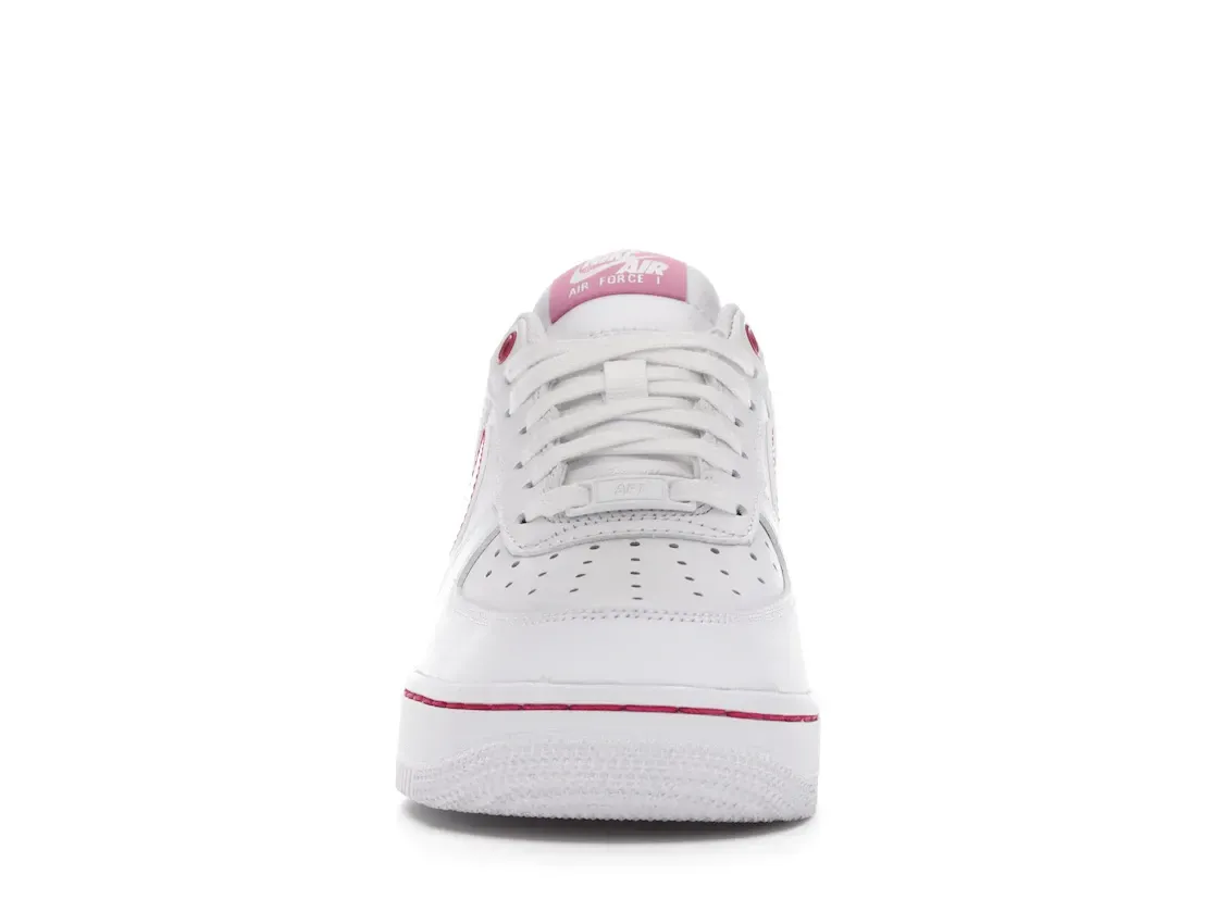 Фото № 2 с приближением к товару «‎Nike Air Force 1 Low Airbrush White Pink »