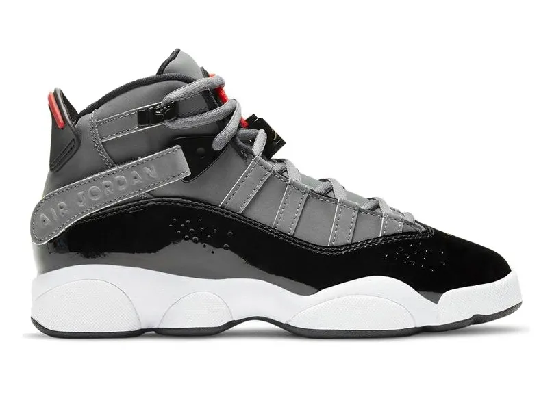 Фото № 1 с приближением к товару «‎Jordan 6 Rings Smoke Grey Black Red Gold»