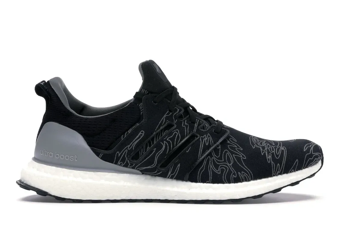 Фото № 1 с приближением к товару «‎adidas Ultra Boost Undefeated Performance Running Black»