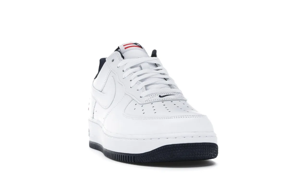 Фото № 4 с приближением к товару «‎Nike Air Force 1 Low Retro Puerto Rico (2020)»