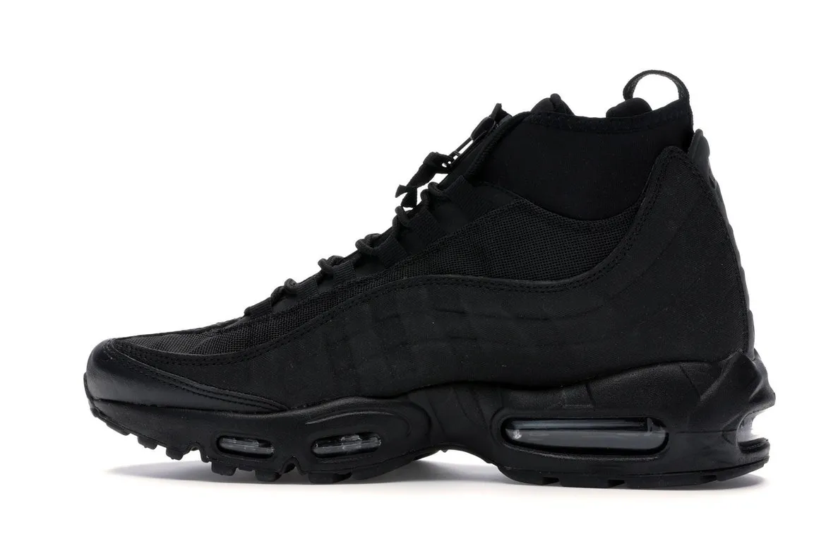 Фото № 6 с приближением к товару «‎Nike Air Max 95 Sneakerboot Triple Black»