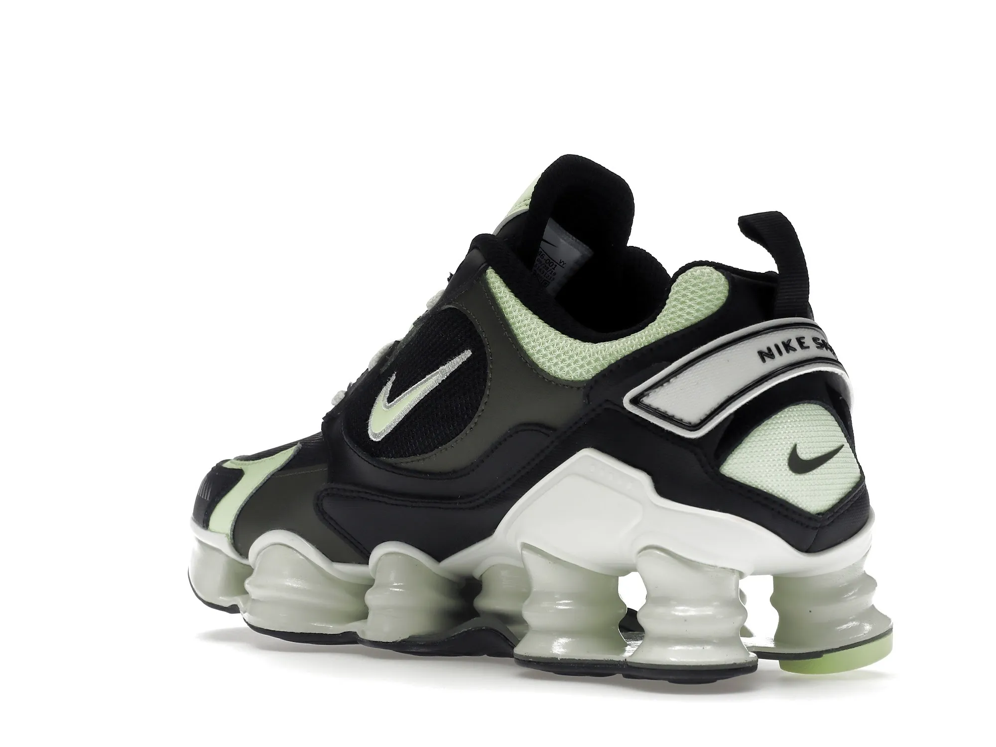 Фото № 5 с приближением к товару «‎Nike Shox Nova Black Barely Volt »
