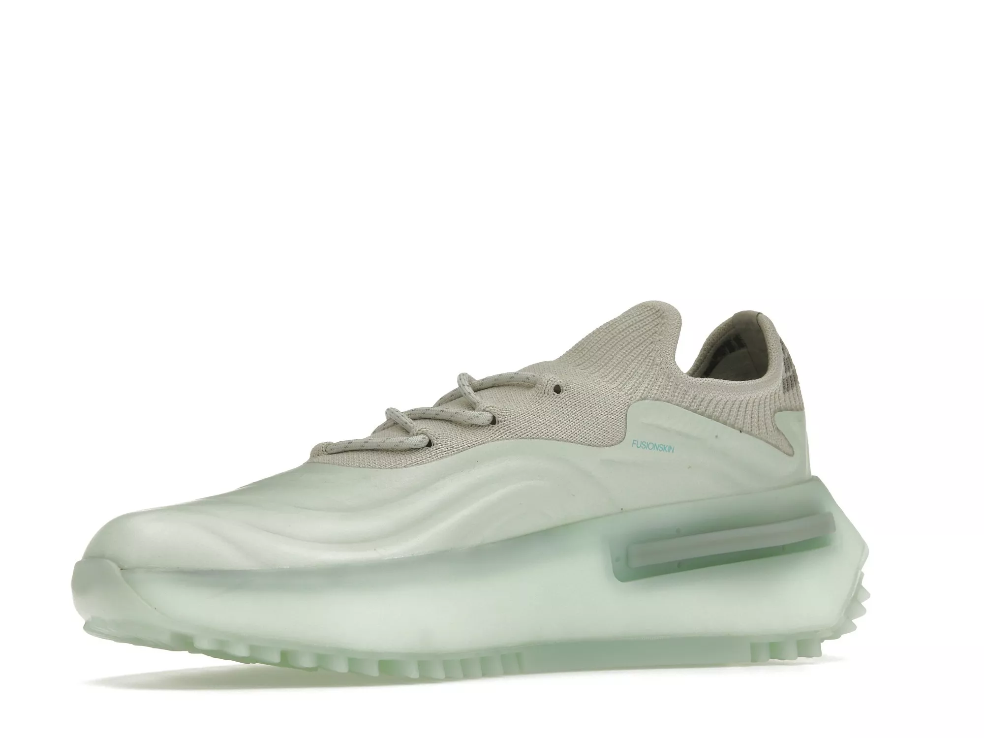 adidas gazelle silver green womens adidas Mens Ice Mint Onyx Nmd S1 Knitted Mesh Trainers 5