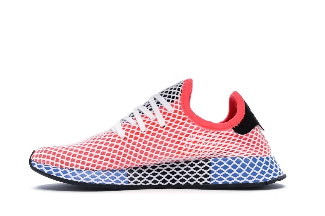 Фото № 3 с приближением к товару «‎adidas Deerupt Solar Red Bluebird»