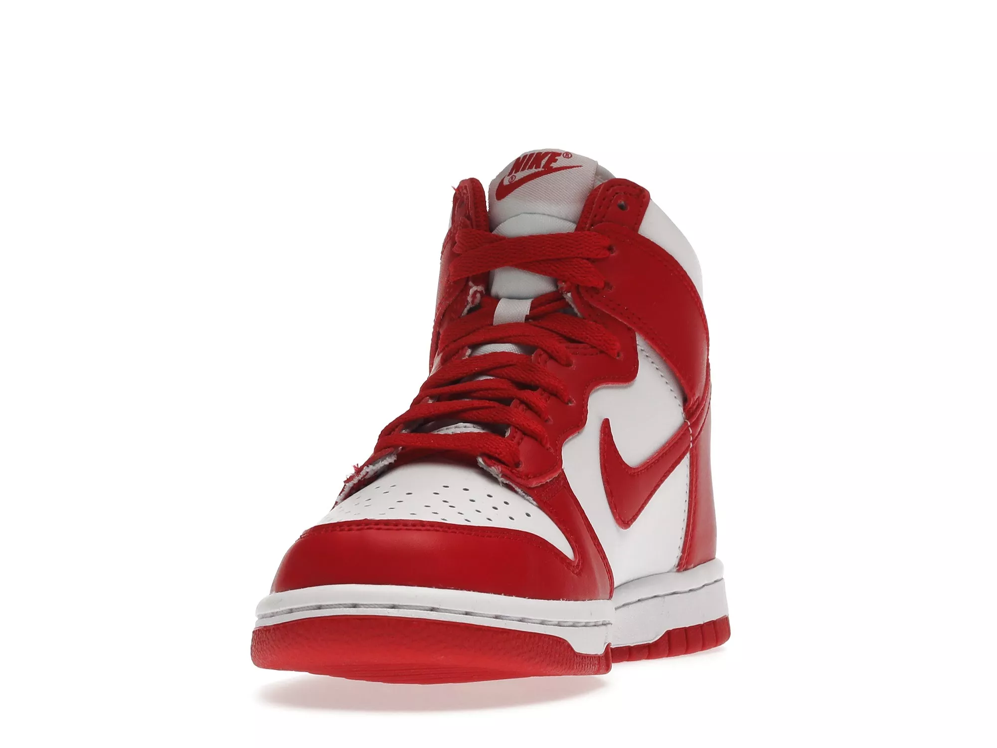 Фото № 2 с приближением к товару «‎Nike Dunk High Championship White Red »