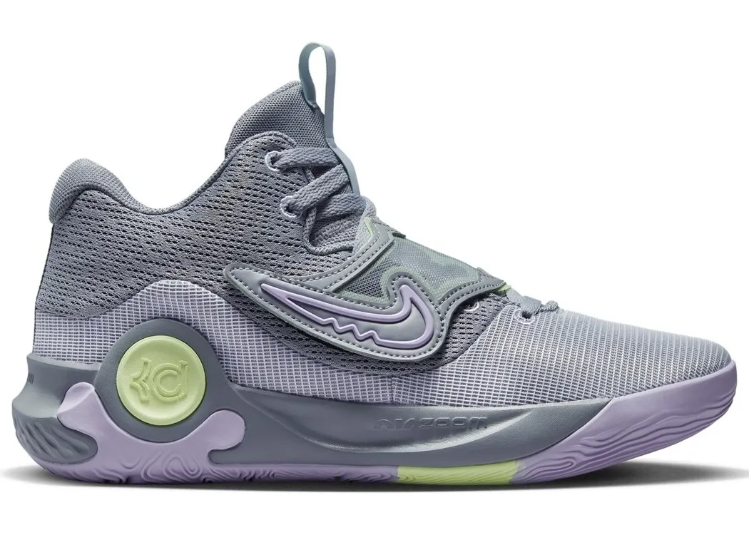 Фото № 1 с приближением к товару «‎Nike KD Trey 5 X Particle Grey Lilac»