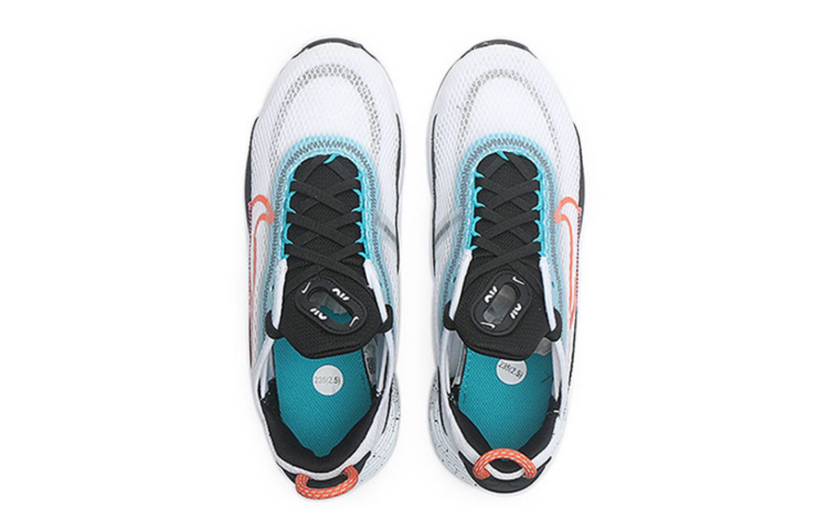 Фото № 4 с приближением к товару «‎Nike Air Max 2090 GS 'White Turf Orange Speckled'»
