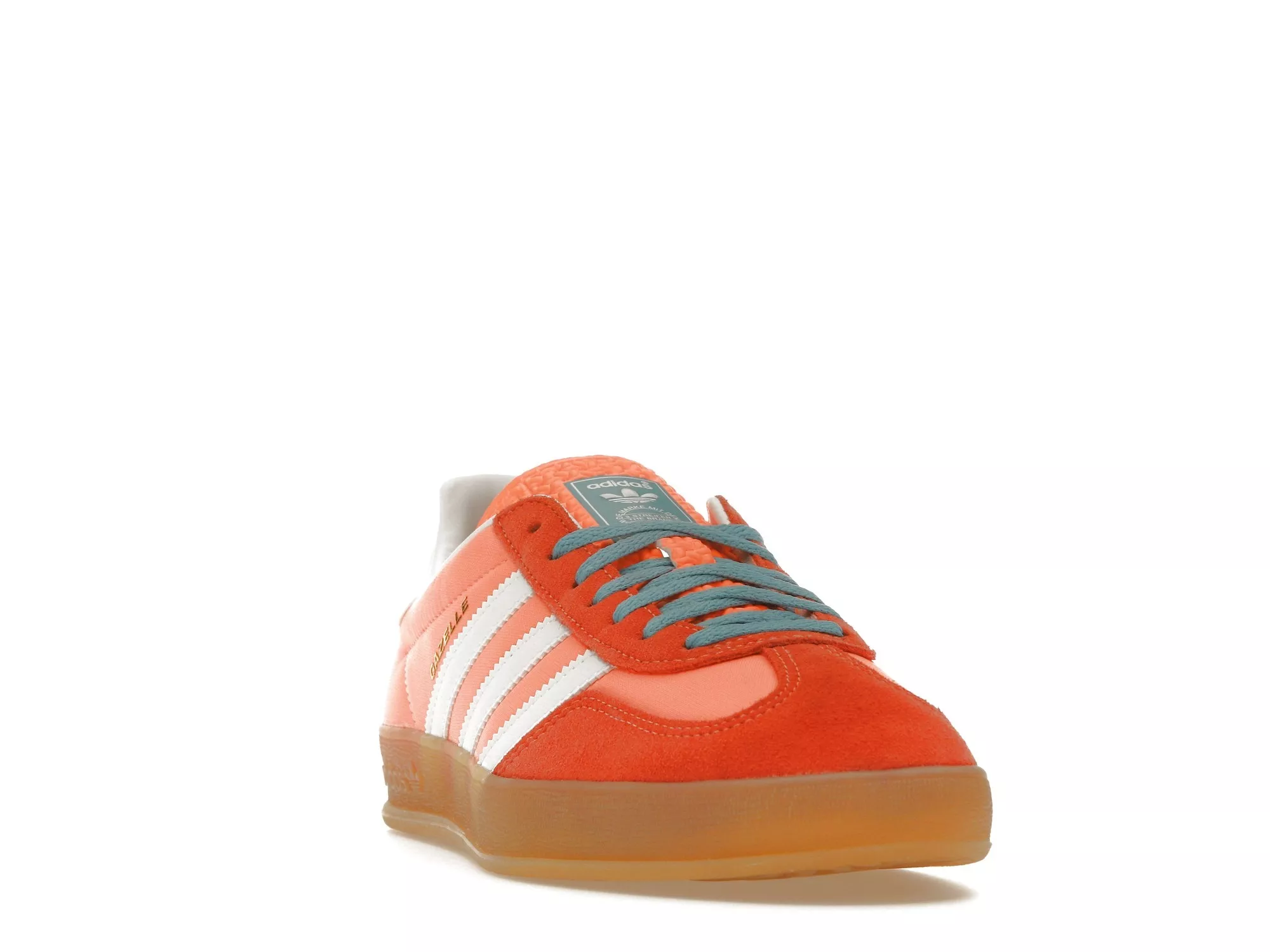 Фото № 2 с приближением к товару «‎adidas Gazelle Indoor Beam Orange»