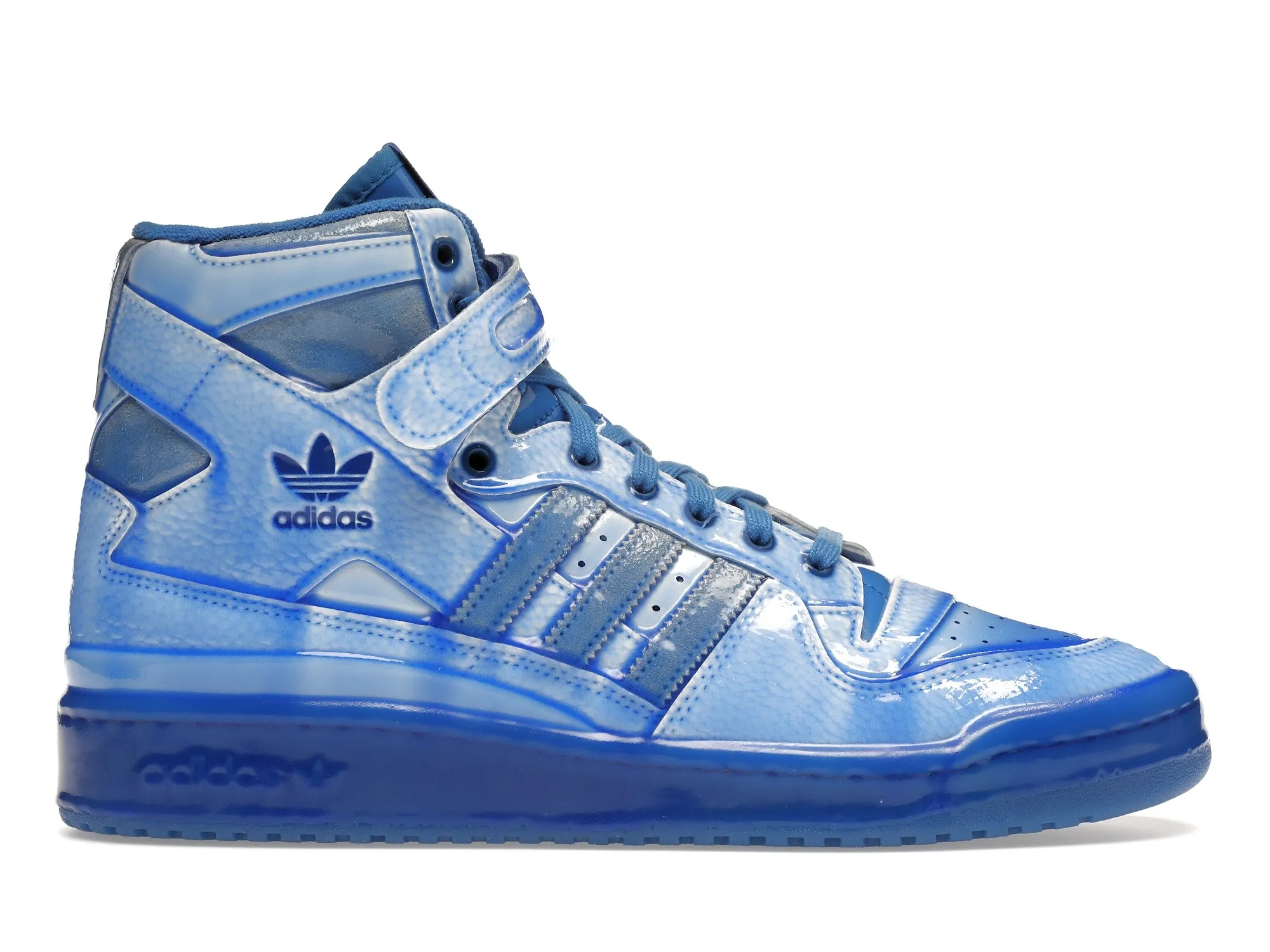 Фото № 1 с приближением к товару «‎adidas Forum Hi Jeremy Scott Dipped Blue»