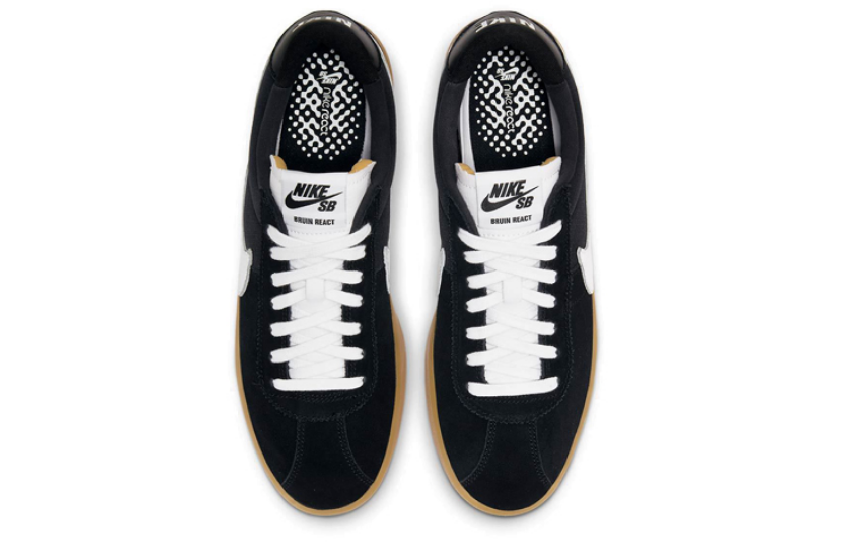 Фото № 4 с приближением к товару «‎Nike SB Bruin React WhiteBlack»