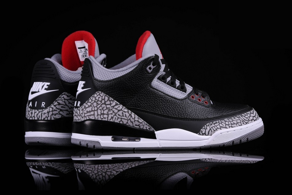 Фото № 1 с приближением к товару «‎Nike Air Jordan 3 Retro Black Cement (2018)»