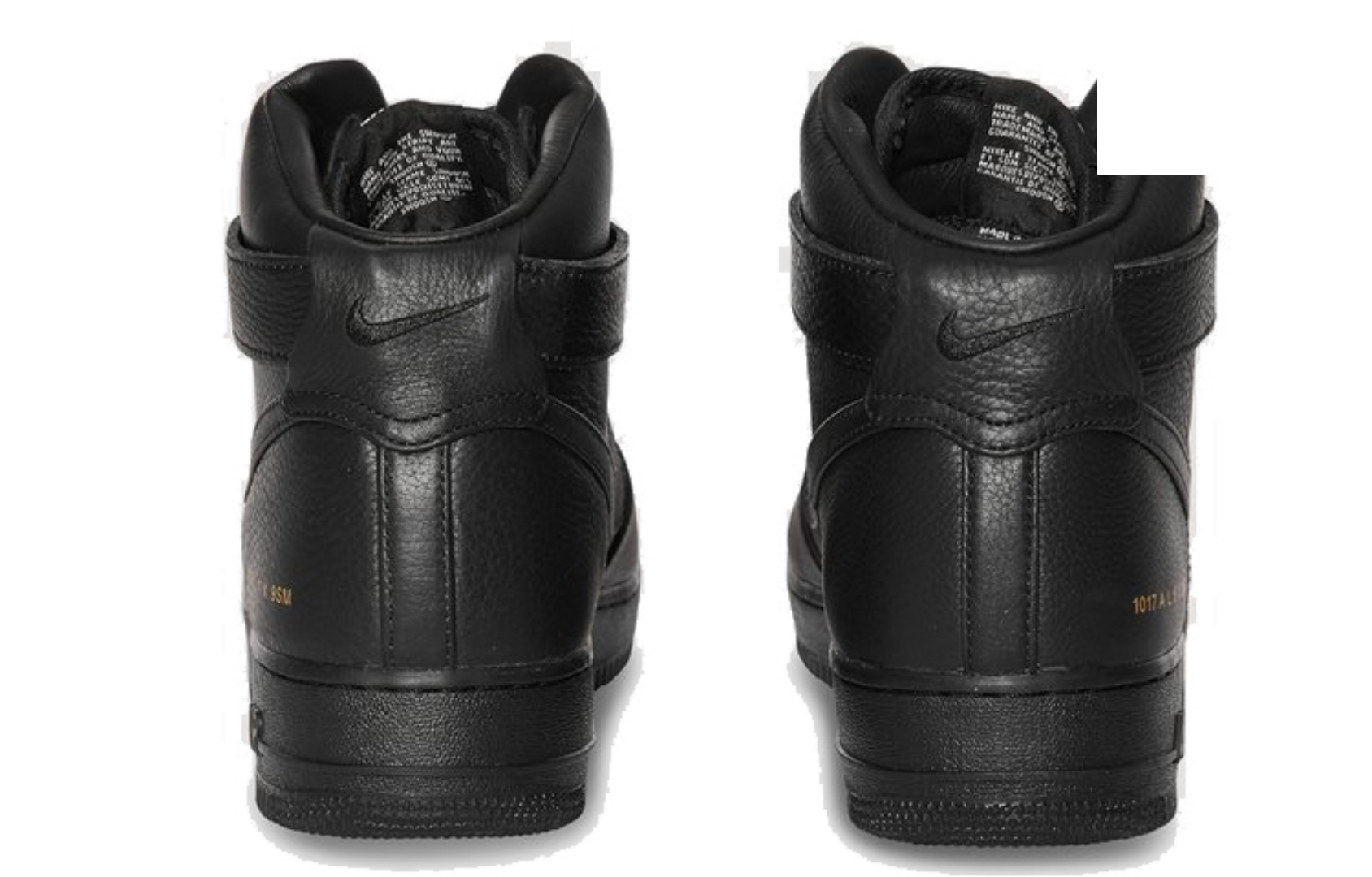 Фото № 4 с приближением к товару «‎Nike Air Force 1 High Alyx Black (2020)»