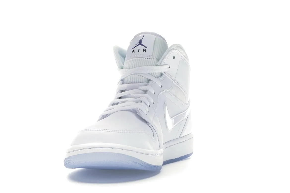 Фото № 2 с приближением к товару «‎Jordan 1 Mid Pure White»