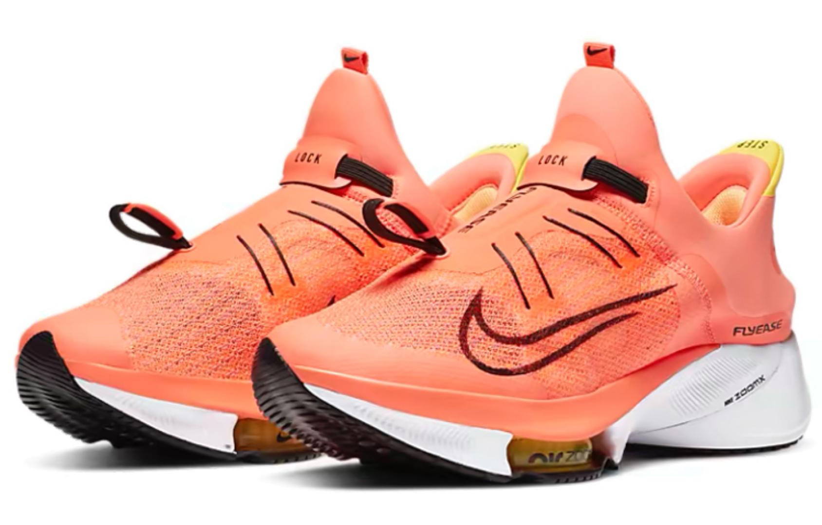 Фото № 3 с приближением к товару «‎Nike Air Zoom Tempo NEXT FlyEase BlackOrange»