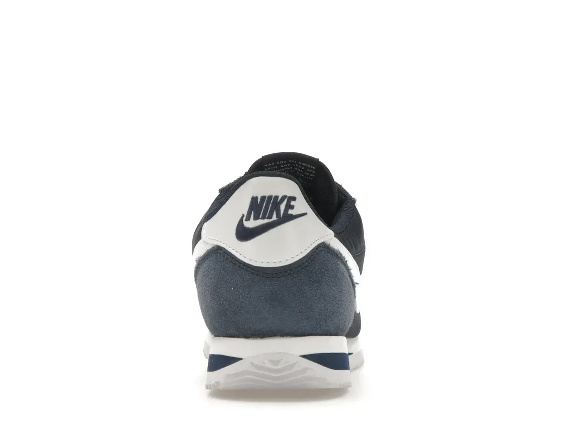 Фото № 4 с приближением к товару «‎Nike Cortez Nylon Midnight Navy White »