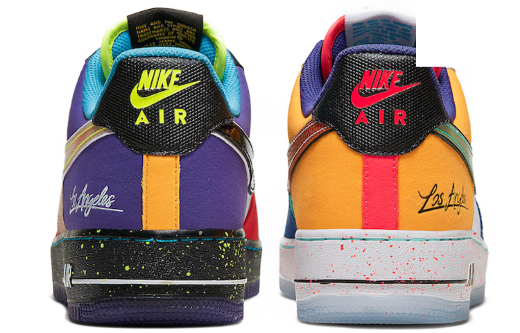 Фото № 4 с приближением к товару «‎Nike Air Force 1 Low What The LA Multi-Color»