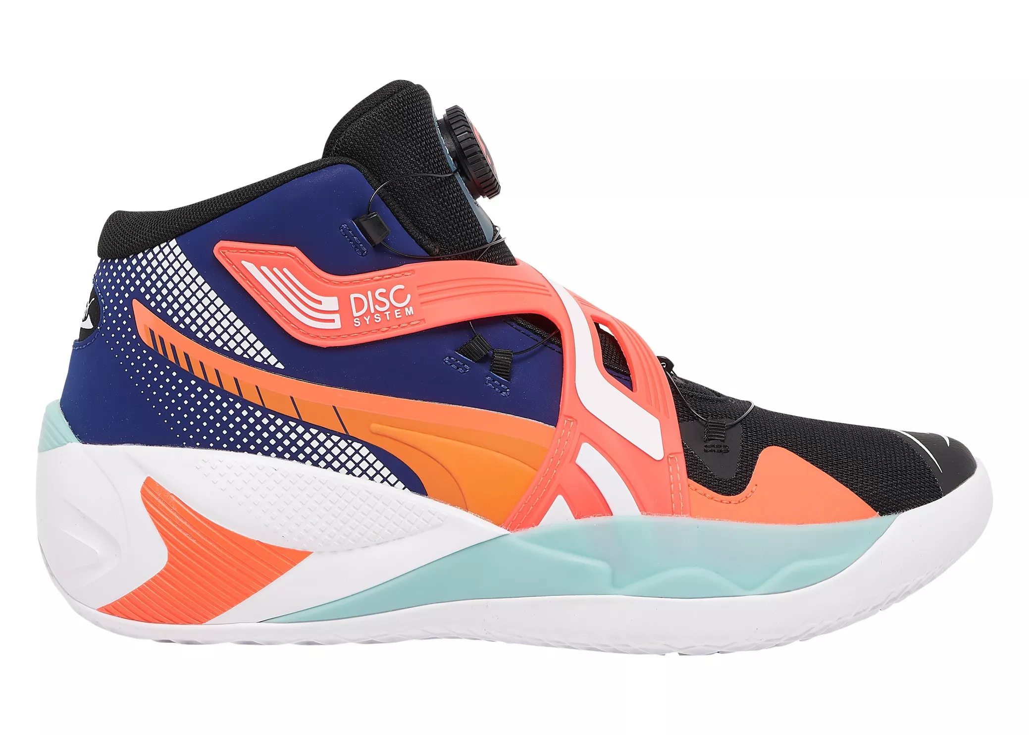 Фото № 1 с приближением к товару «‎Puma Disc Rebirth Elektro Blue Fiery Coral»