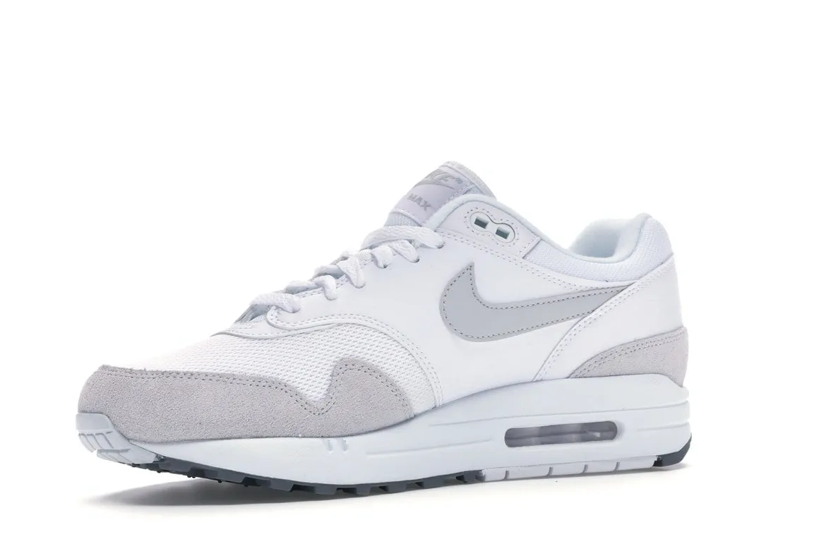 Фото № 3 с приближением к товару «‎Nike Air Max 1 White Pure Platinum»