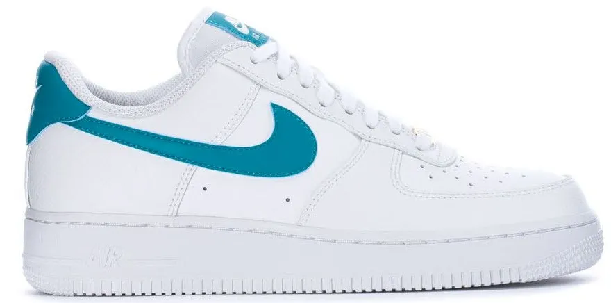 Фото № 1 с приближением к товару «‎Nike Air Force 1 Low 07 White Turquoise »