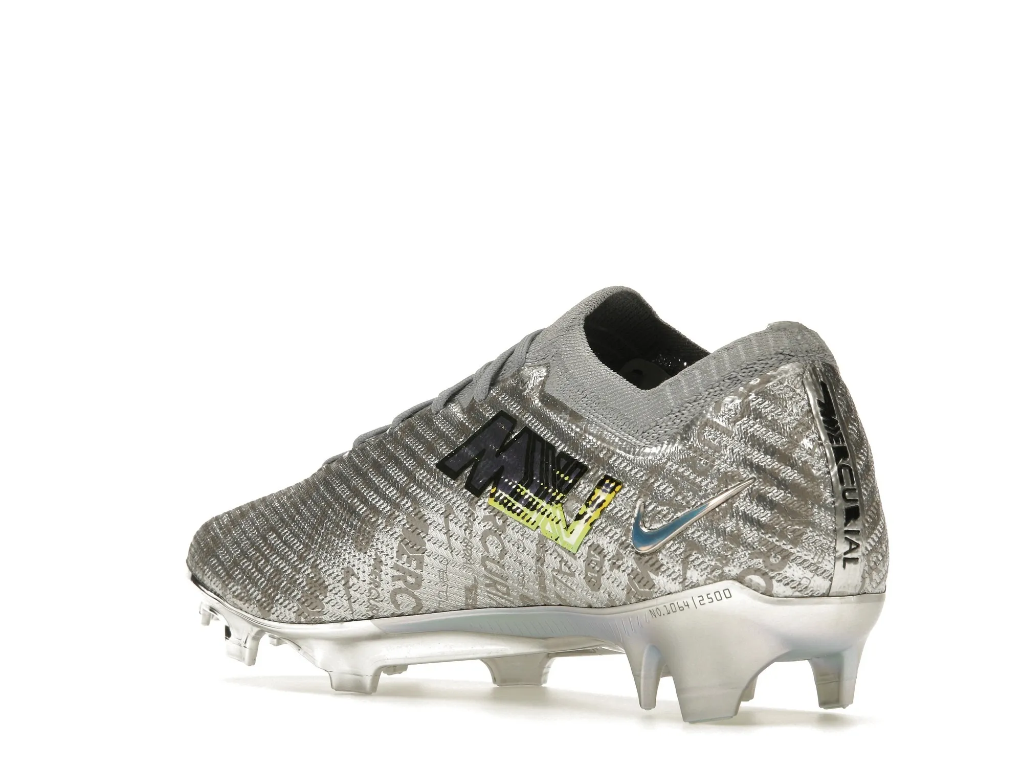 Фото № 6 с приближением к товару «‎Nike Zoom Mercurial Vapor 15 Elite XXV SE FG Metallic Silver»