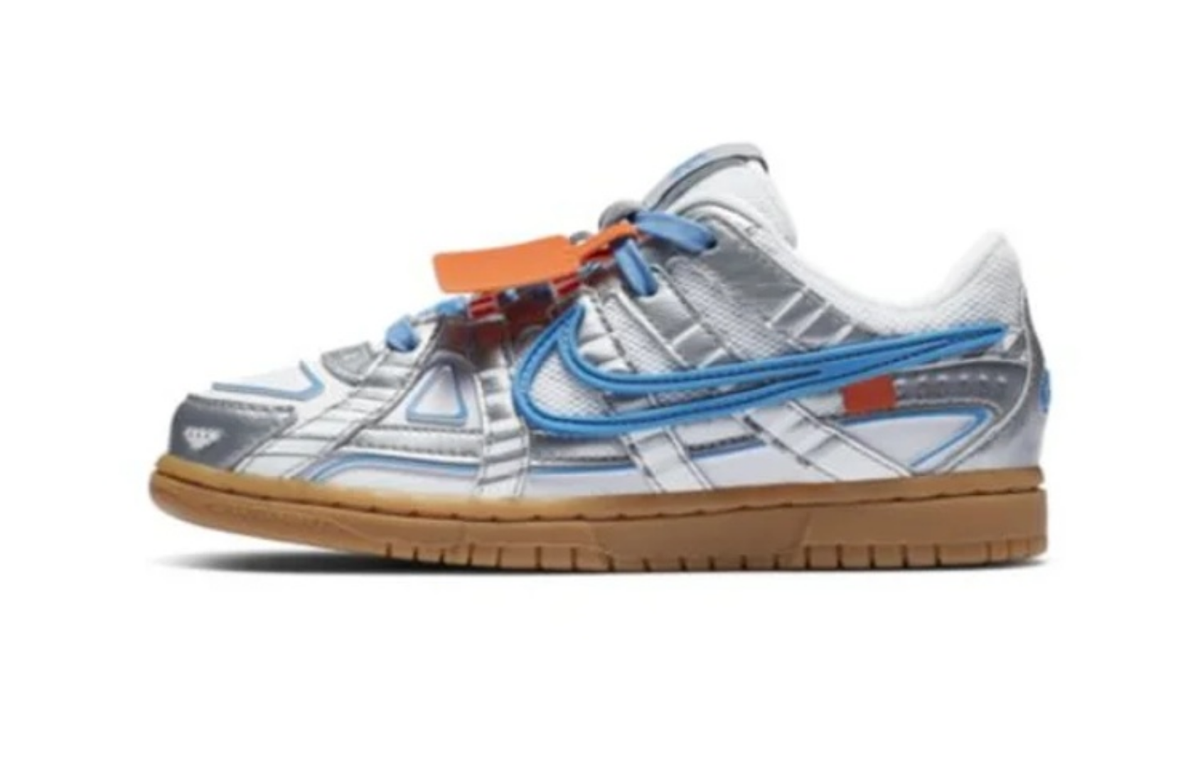 Фото № 1 с приближением к товару «‎Off-White x Nike Air Rubber Dunk (BP) "University Blue»