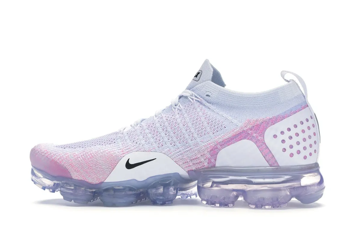 Фото № 5 с приближением к товару «‎Nike Air VaporMax 2 White Hydrogen Blue»