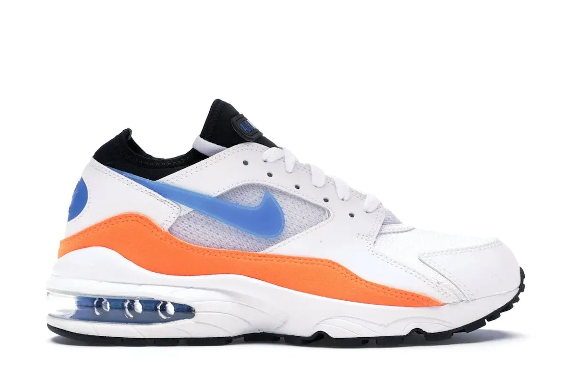 Фото № 1 с приближением к товару «‎Nike Air Max 93 Nebula Blue Orange»