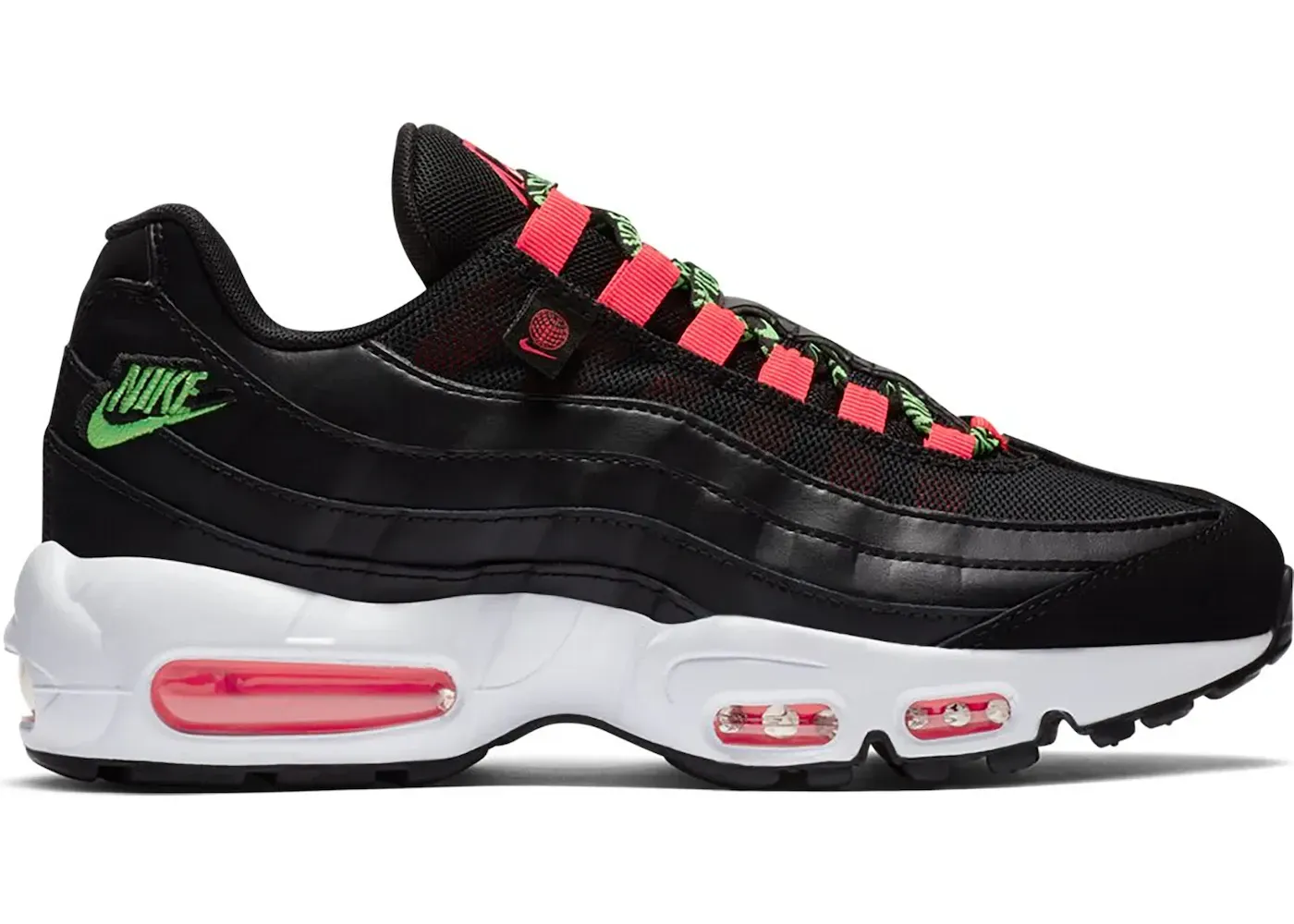 Фото № 1 с приближением к товару «‎Nike Air Max 95 Worldwide Black »