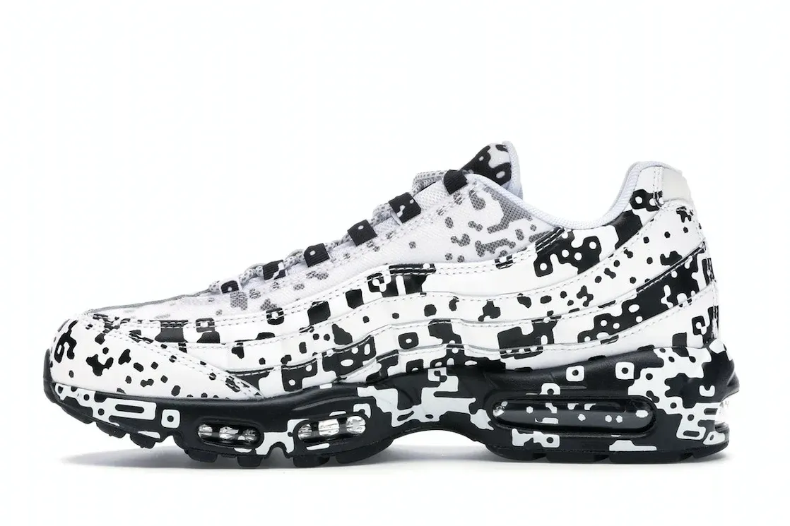 Фото № 3 с приближением к товару «‎Nike Air Max 95 Cav Empt White»