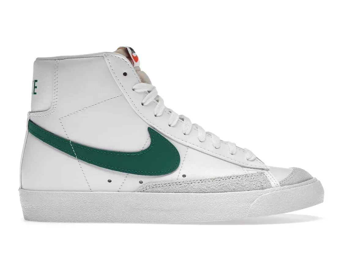 Фото № 1 с приближением к товару «‎Nike Blazer Mid 77 Vintage White Malachite Green »